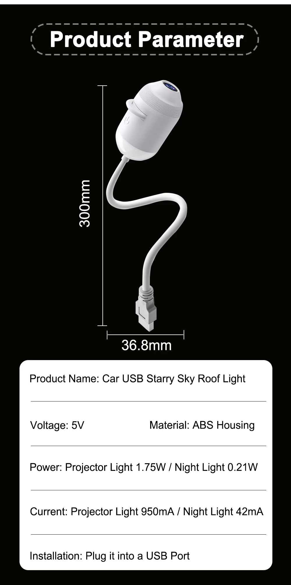 Mini Galaxy Projector
